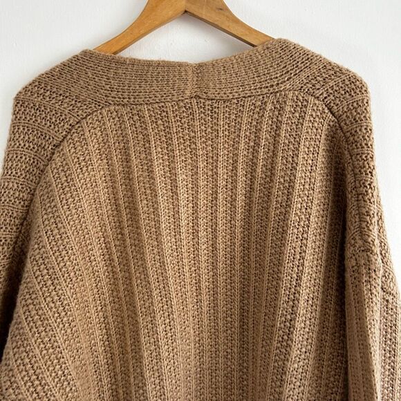 Heartloom Revolve Full Length Open Front Tan Duster Cardigan Size S Neutral - Picture 8 of 10